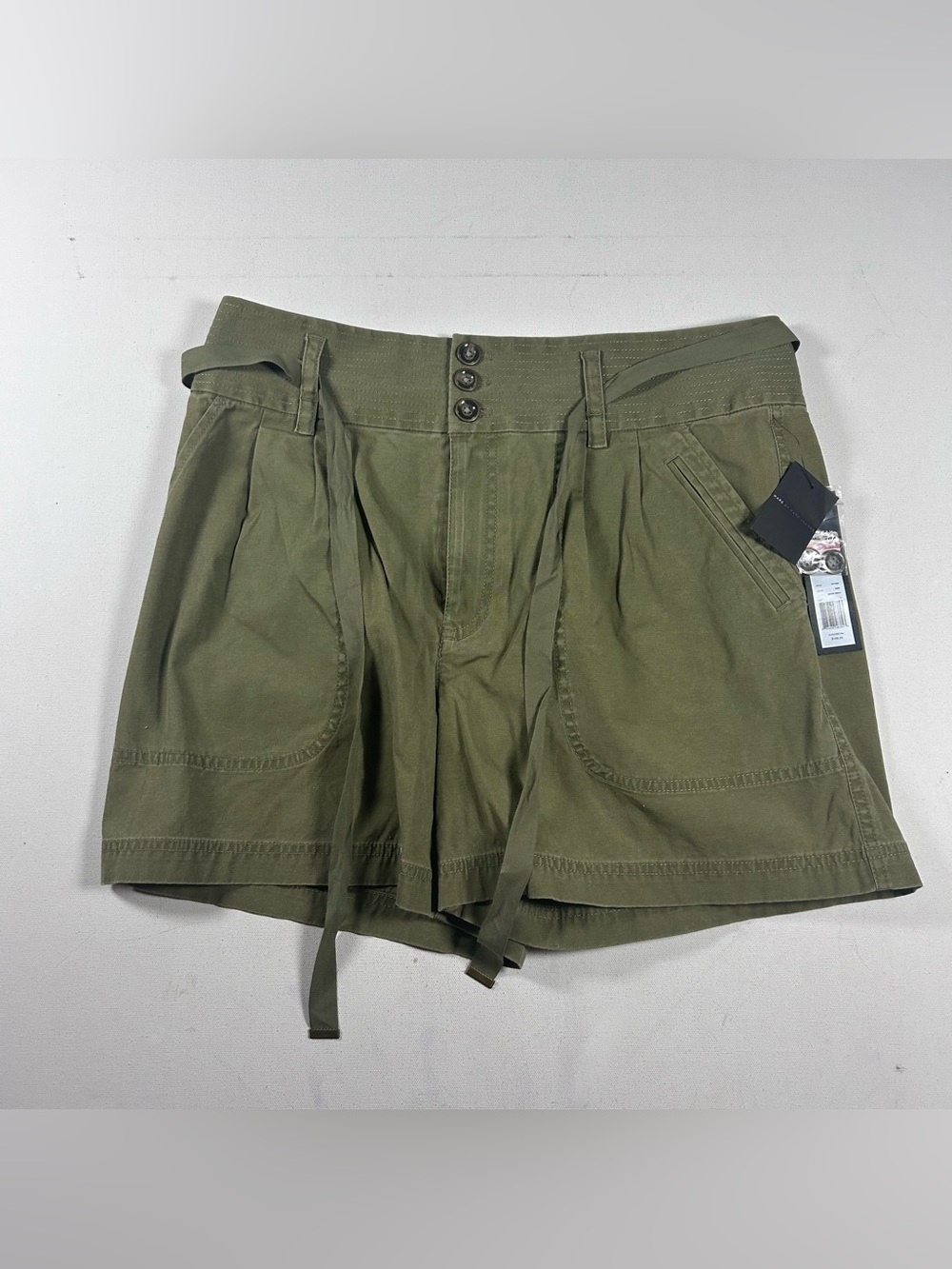 Marc Jacob’s Military Style Woman’s Shorts Sz 34 Workwear Moore Green NWT $188